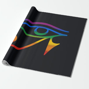 Papier Cadeau Drapeau de la fierté gay goth