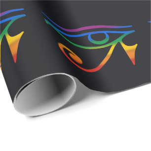 Papier Cadeau Drapeau de la fierté gay goth