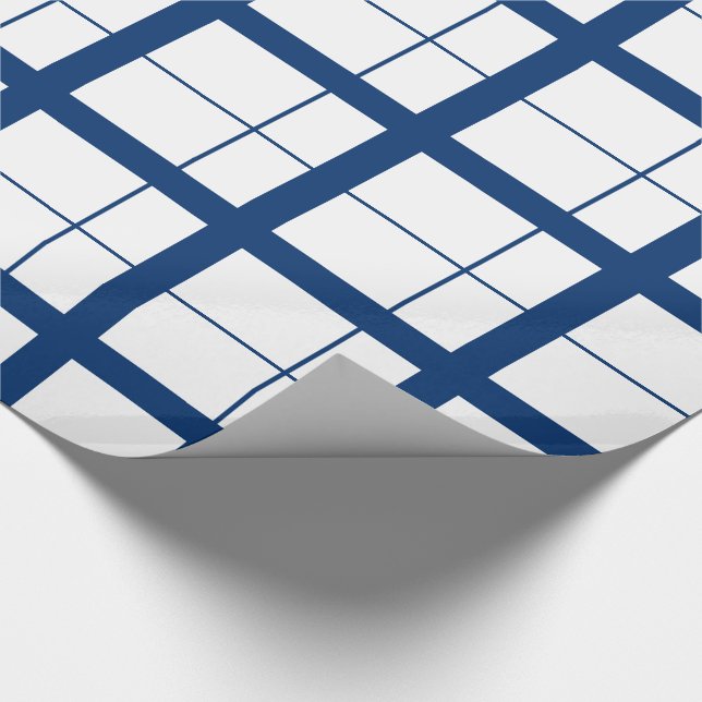 Papier Cadeau Drapeau de la Finlande (Coin)