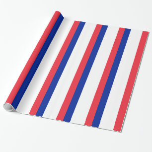 Papier Cadeau Drapeau de la France ; Drapeau français, Drapeau d