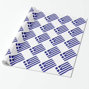 Papier Cadeau Drapeau de la Grèce