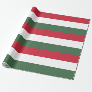 Papier Cadeau Drapeau de la Hongrie