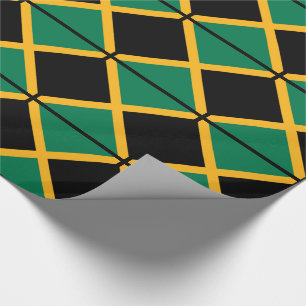 Papier Cadeau Drapeau de la Jamaïque