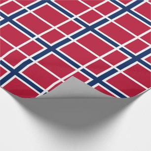 Papier Cadeau Drapeau de la Norvège