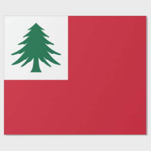 Papier Cadeau Drapeau de la Nouvelle-Angleterre