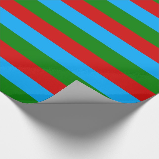 Papier Cadeau Drapeau de la République de Carélie (Coin)