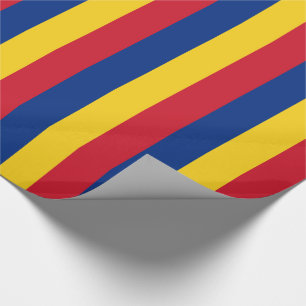 Papier Cadeau Drapeau de la Roumanie