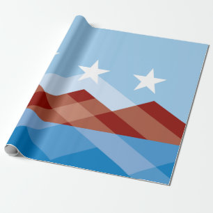 Papier Cadeau Drapeau de la ville de Peoria (Arizona)
