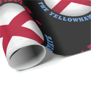 Papier Cadeau Drapeau de l'Alabama