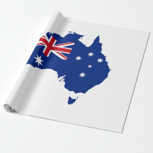 Papier Cadeau drapeau de l'Australie