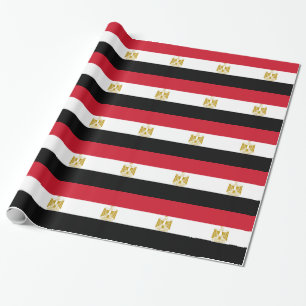 Papier Cadeau Drapeau de l'Égypte