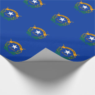 Papier Cadeau Drapeau de l'État du Nevada