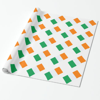 Papier Cadeau Drapeau de l'Irlande