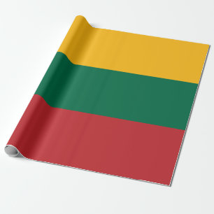 Papier Cadeau Drapeau de Lituanie