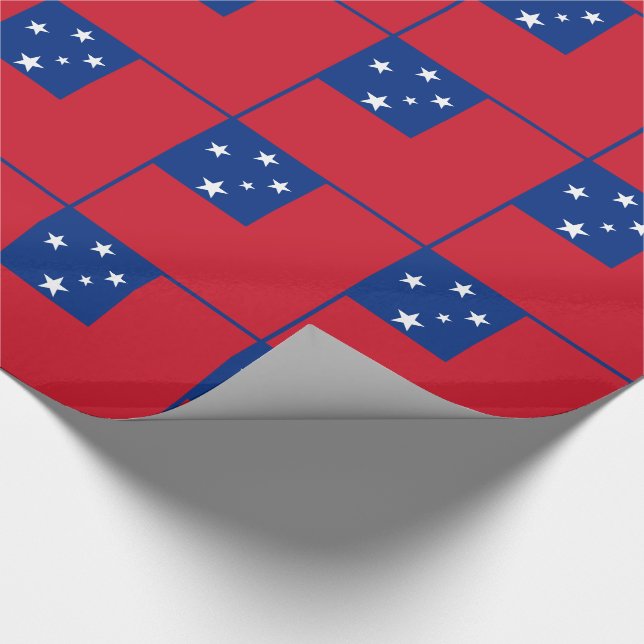 Papier Cadeau Drapeau de Samoa (Coin)