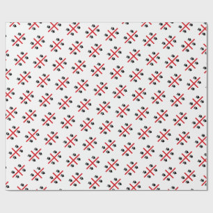 Papier Cadeau Drapeau de Sardaigne (région italienne)