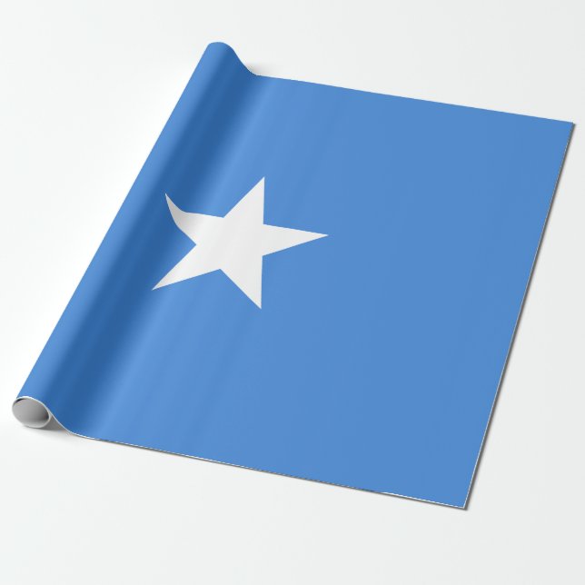 Papier Cadeau Drapeau de Somalie (Déroulé)