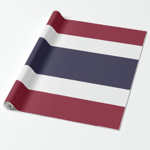 Papier Cadeau Drapeau de Thaïlande