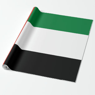 Papier Cadeau Drapeau des Émirats arabes unis