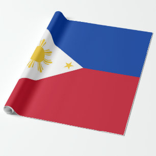 Papier Cadeau drapeau des Philippines
