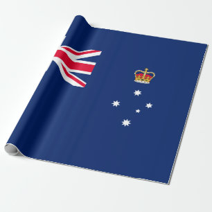 Papier Cadeau Drapeau d'État de Victoria (Australie)