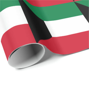 Papier Cadeau Drapeau du Koweït