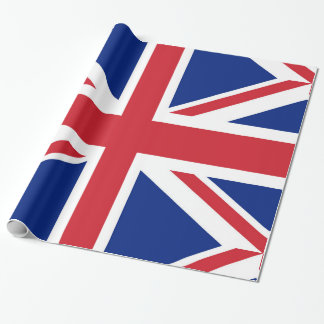 Papier Cadeau Drapeau du Royaume-Uni. L'Union Jack.