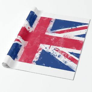 Papier Cadeau Drapeau du Royaume-Uni ou d'Union Jack