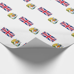 Papier Cadeau Drapeau du territoire antarctique britannique