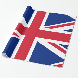 Papier Cadeau Drapeau d'Union Jack les Anglais