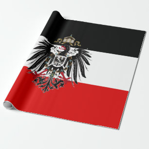 Papier Cadeau Drapeau Empire allemand