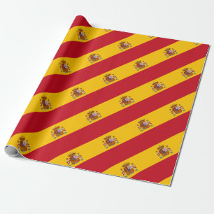 Papier Cadeau Drapeau Espagne - Bandera de Espana