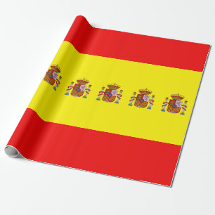Papier Cadeau Drapeau espagnol