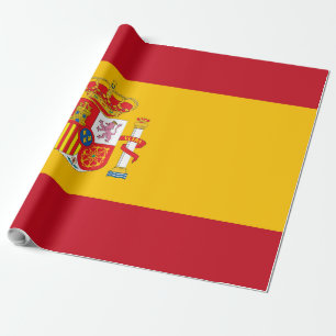 Papier Cadeau Drapeau espagnol
