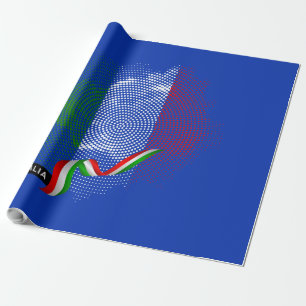 Papier Cadeau Drapeau italien