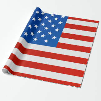Papier Cadeau Drapeau national des Etats-Unis