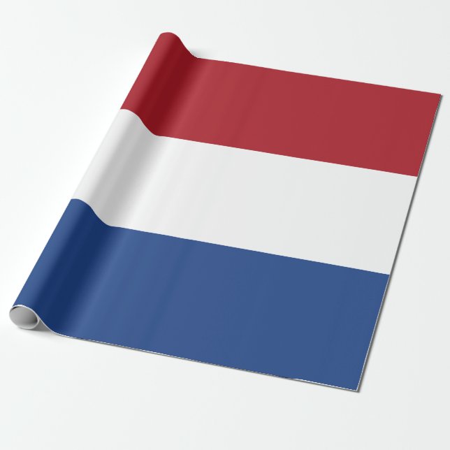 Papier Cadeau Drapeau néerlandais (Déroulé)