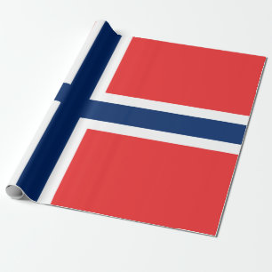Papier Cadeau Drapeau norvégien (Norvège)