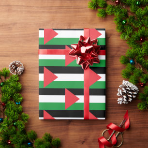 PAPIER CADEAU DRAPEAU PALESTINE PALESTINE LIBRE