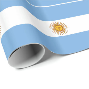 Papier Cadeau Drapeau patriotique argentin