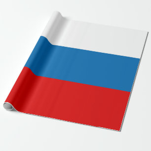 Papier Cadeau Drapeau patriotique russe panslave