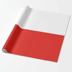 Papier Cadeau Drapeau polonais