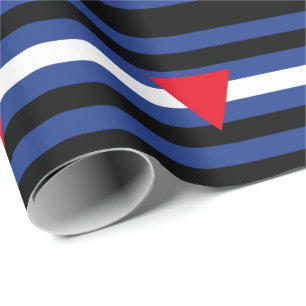 Papier Cadeau Drapeau Queer Pride en cuir