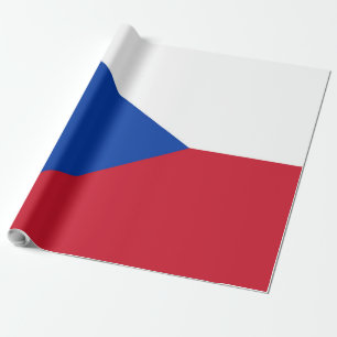 Papier Cadeau Drapeau République tchèque