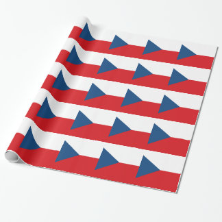 Papier Cadeau Drapeau République tchèque