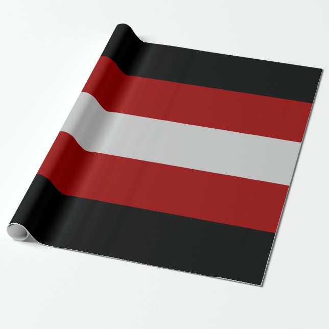 Papier Cadeau Drapeau satanique (satanisme) (Déroulé)