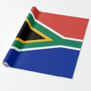 Papier Cadeau drapeau sud-africain