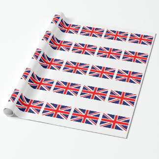 Papier Cadeau Drapeau Union Jack du Royaume-Uni de Grande-Bretag
