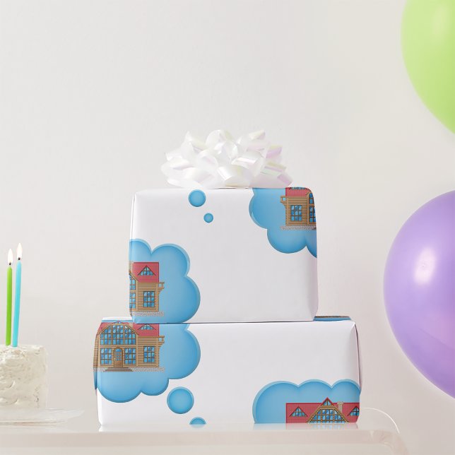 Papier Cadeau Dream Home (Créateur téléchargé)
