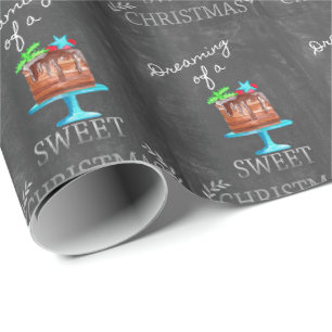 Papier Cadeau Dreaming of a Sweet Christmas !